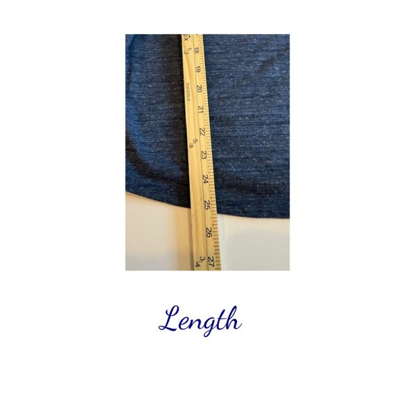 Liz Claiborne Tee Women's Size Large Navy V-Neck NWT - Picture 6 of 6